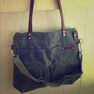 NWT Waxed Canvas Bag